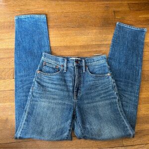 Madewell Blue Straight Leg Jeans Timeless Denim